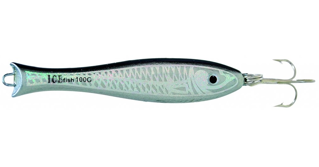 Ice fish pilker 3d černý - 200 g