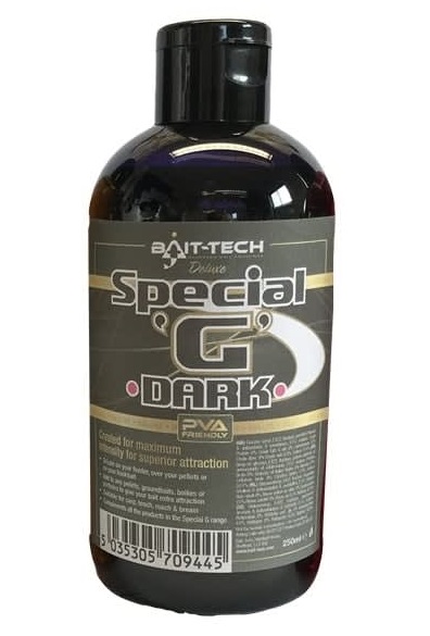Levně Bait-tech tekutý posilovač deluxe special g dark 250 ml