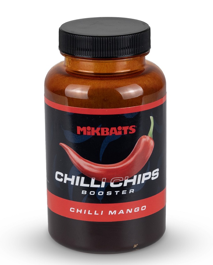 Levně Mikbaits chilli chips booster chilli mango 250 ml