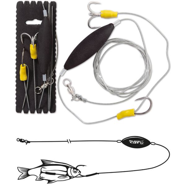 Black Cat Návazec UnterwasserPosen Rig 180 cm 100 kg