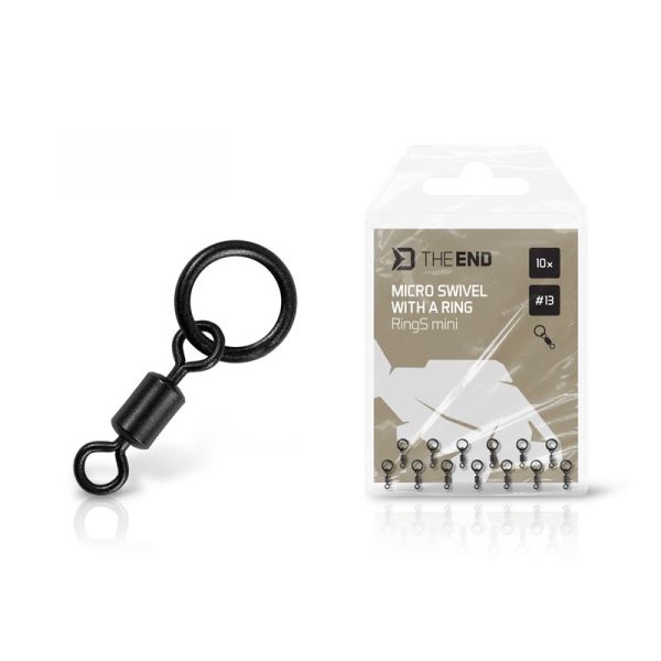 Delphin Mikroobratlík S Kroužkem TheEnd Rings Mini 10 ks