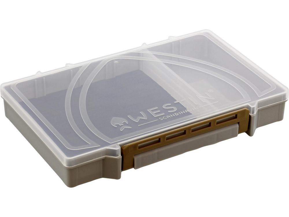 Westin krabička w3 tackle box grey/clear s3 25 x 16,5 x 3,6 cm
