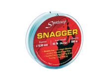 Sportcarp Odhozový Vlasec Snagger Zelený 100 m-Průměr 0,55 mm / Nosnost 22,7 kg