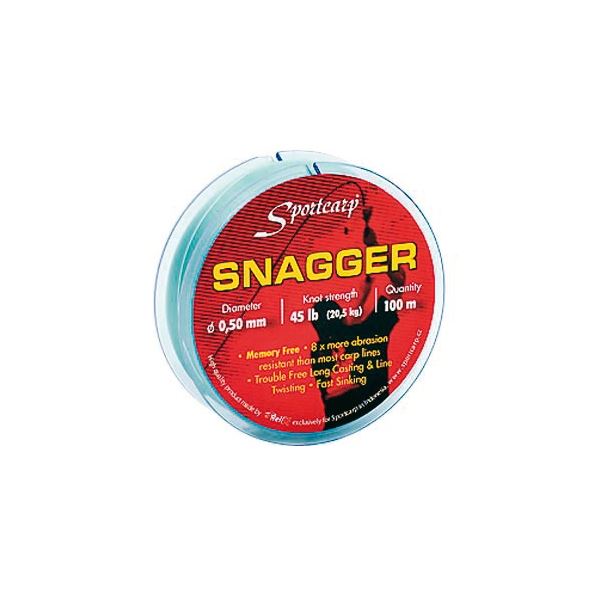 Sportcarp Odhozový Vlasec Snagger Zelený 100 m