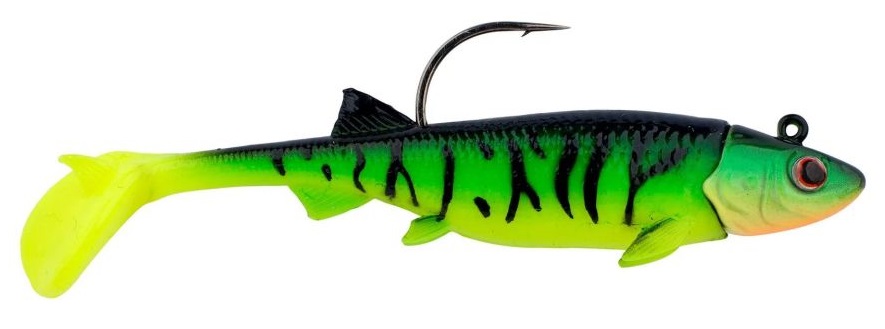 Berkley gumová nástraha powerbait minnotator firetiger 2 ks - 5 cm 1,8 g