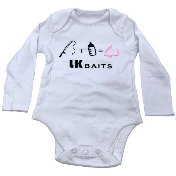 LK Baits Body Dlouhý Rukáv Triatlon Růžový Nápis