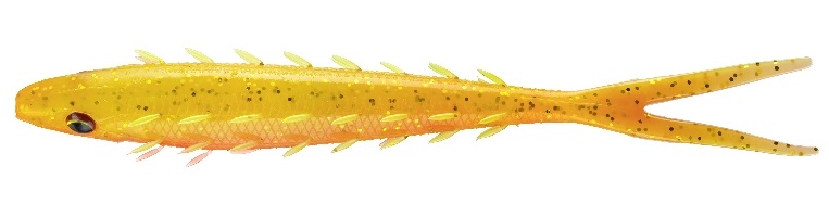 Levně Daiwa gumová nástraha prorex pelagic shad hot yellow orange-21,5 cm