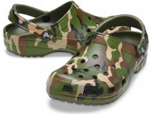 Crocs Nazouváky Classic Printed Camo Clog AGR/MLTI (1)