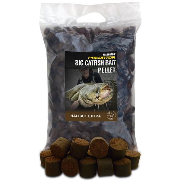 Haldorádó Pelety Catfish Bait Pellet Halibut Extra