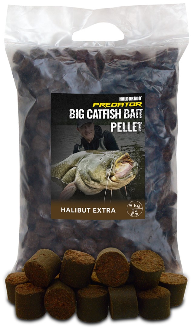 Haldorádó pelety catfish bait pellet halibut extra - 5 kg 24 mm