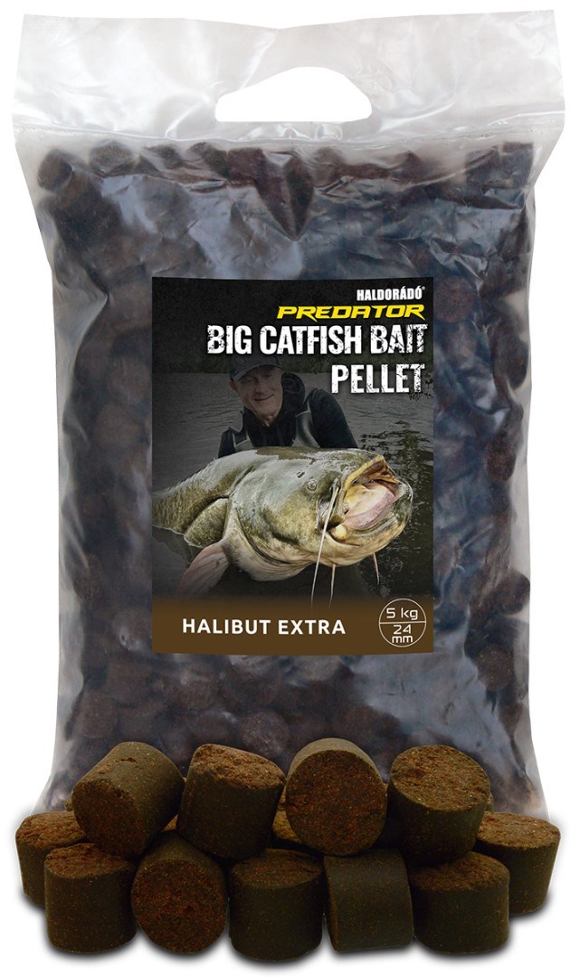 Haldorádó Pelety Catfish Bait Pellet Halibut Extra (1)
