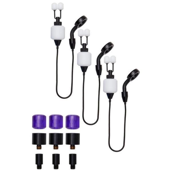 Prologic Swinger LTD K1 Mini Hanger Chain Set 3 Rod White/Purple