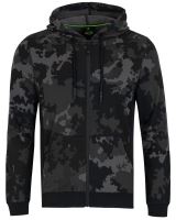 Korda Mikina Zip Hoodie Black Kamo - XL