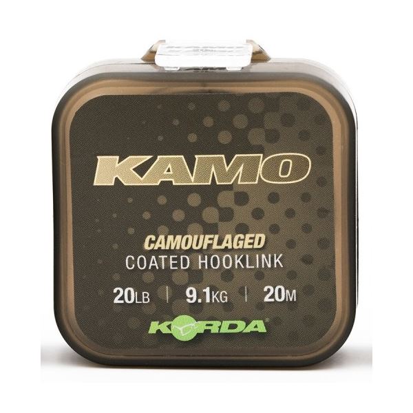 Korda Návazcová Šňůrka Kamo coated Hooklink 20 m