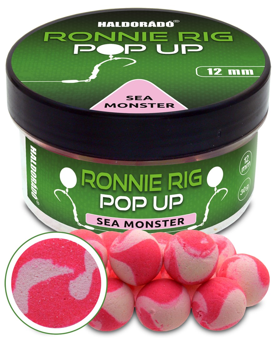 Haldorádó plovoucí boilie pop-up ronnie rig 30 g 12 mm - sea monster