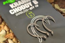 Korda Háčky Krank Choddy Hook Barbless (1)