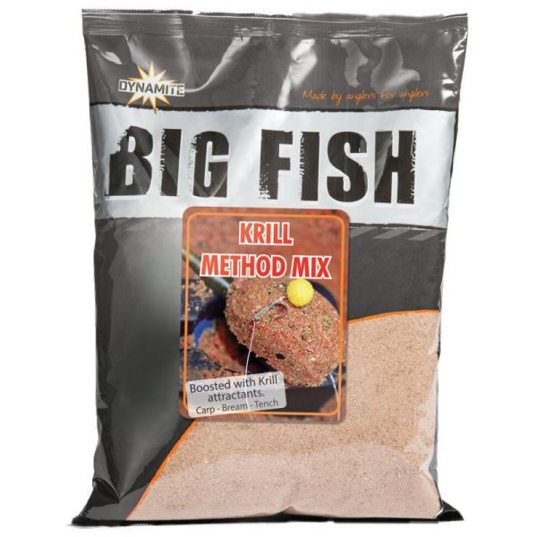 Dynamite Baits Krmítková Směs Method Mix Big Fish Krill 1,8 kg