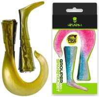 Gunki Náhradní ocásky Grouper S Pike Dress Gold 18 cm