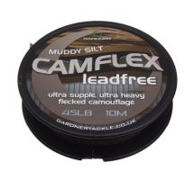Gardner Bezolovnatá Šnůrka Camflex Leadfree 10 m - Muddy Silt - 45 lb