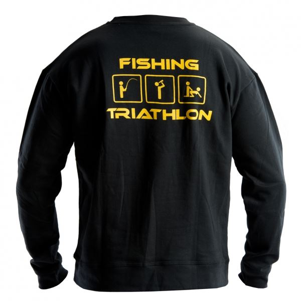 Doc Fishing Mikina Triathlon Černá