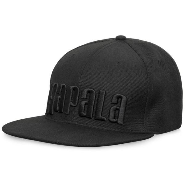 Rapala Kšiltovka Black Flat Brim Cap