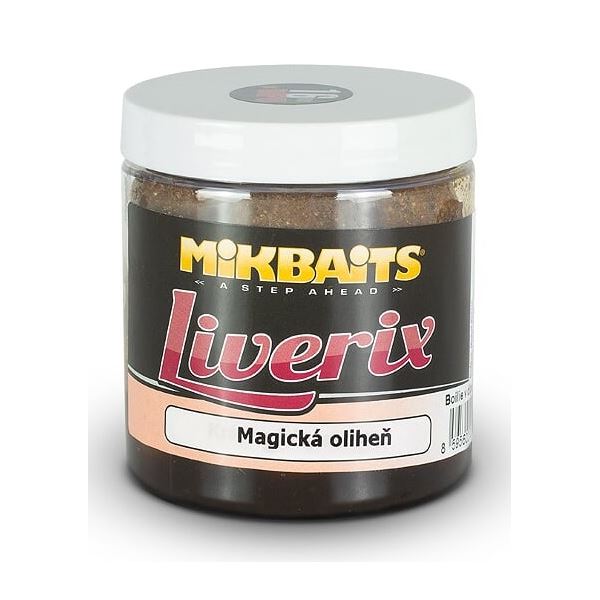 Mikbaits Boilies V Dipu LiveriX Magická Oliheň 250 g