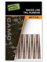 Fox Převleky Na Závěsky Edges Camo Naked Line Tail Rubbers 10 ks