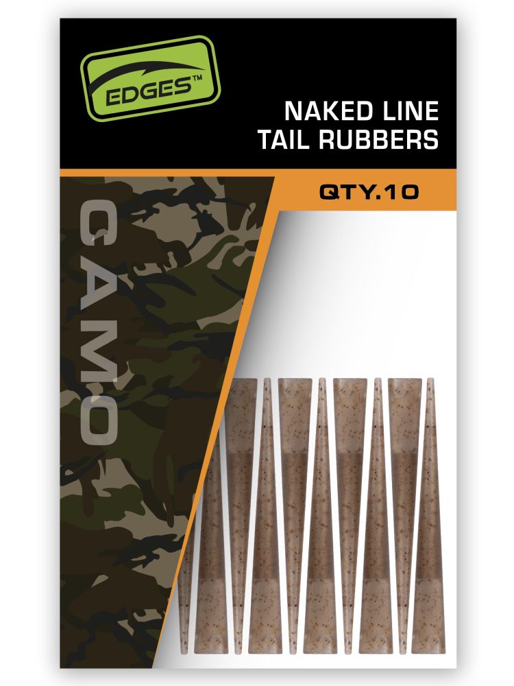 Fox převleky na závěsky edges camo naked line tail rubbers 10 ks