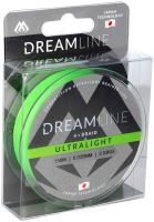 Mikado Splétaná Šňůra Dreamline Ultralight Fluo Zelená 150 m (1)