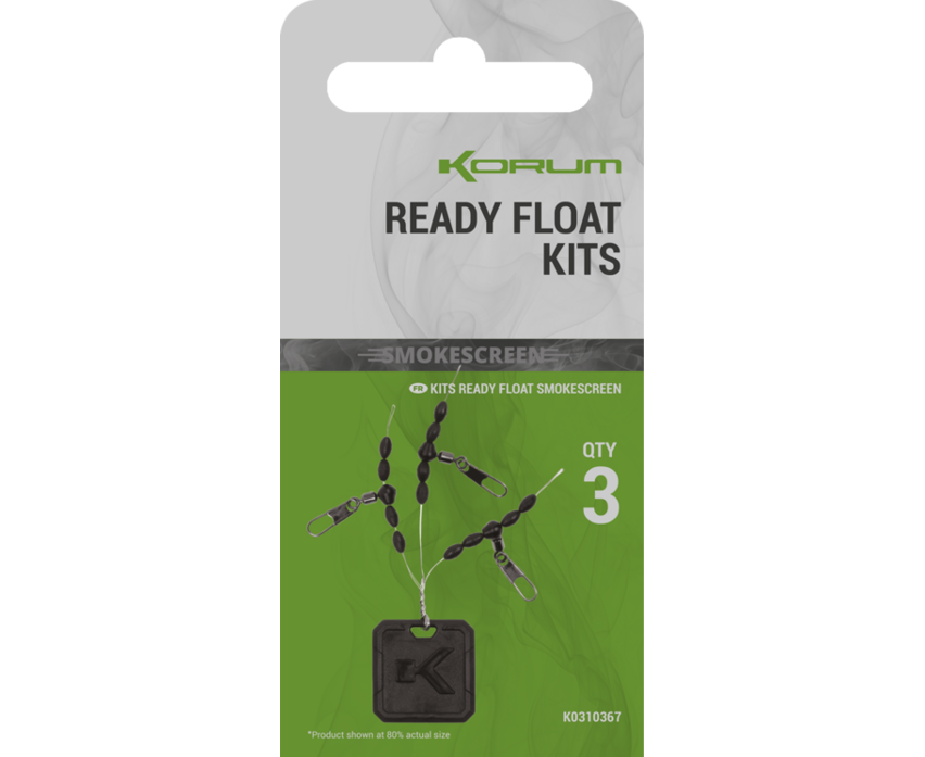 Korum montáž smokescreen ready float kits 3 ks