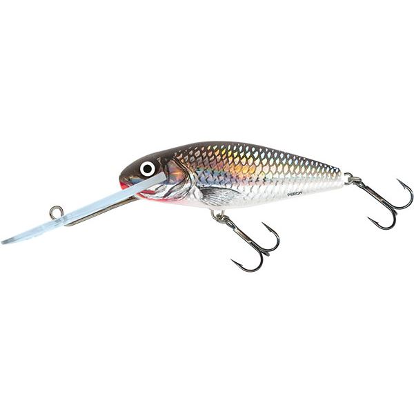 Salmo Wobler Perch Super Deep Runner Holographic Grey Shiner 12 cm 40 g