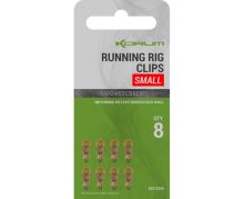 Korum Montáž Smokescreen Running Rig Clips - Large