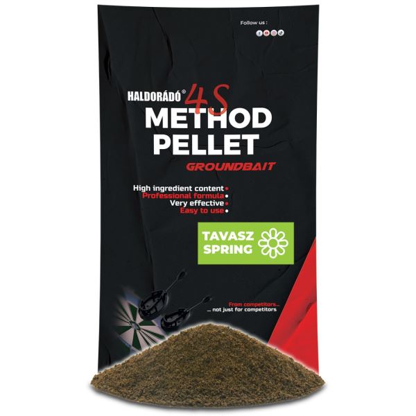Haldorádó Krmítková Směs 4S Method Pellet Groundbait 400 g