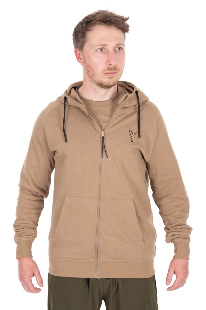Fox mikina collextion lw zip hoody tan ltd - xxxl