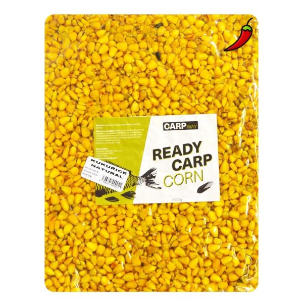 Carpway Kukuřice Ready Carp Corn Natural Chilli