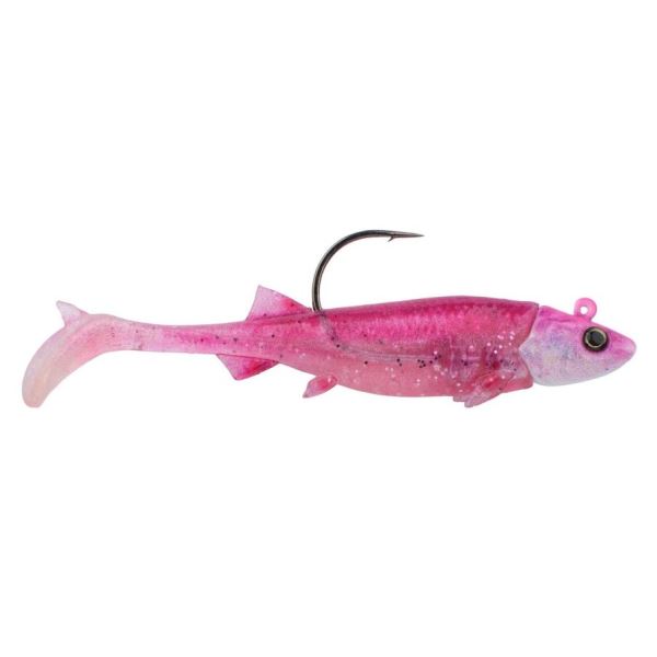 Berkley Gumová Nástraha Powerbait Minnotator Pink Shiner 2 ks