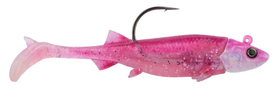 Berkley gumová nástraha powerbait minnotator pink shiner 2 ks - 7,5 cm 7 g