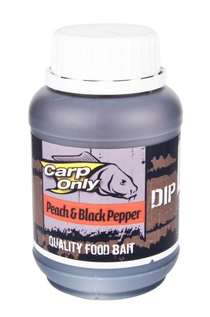 Levně Carp only dip 150 ml-peach-black pepper