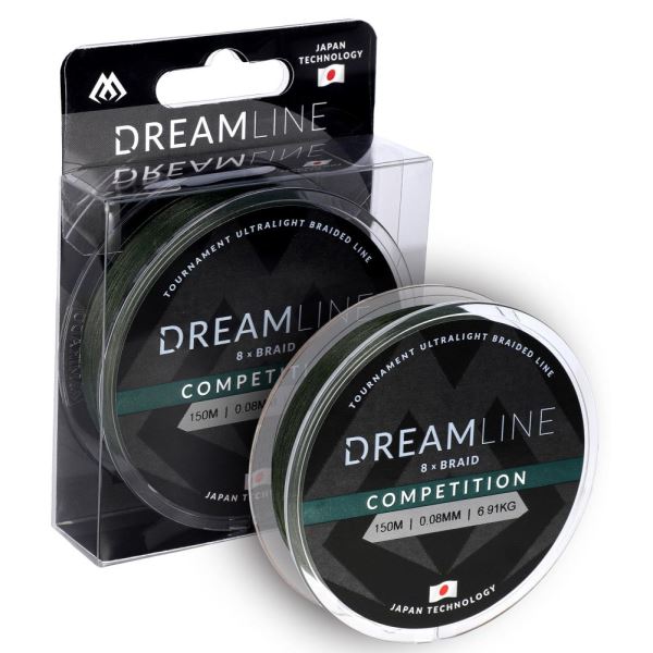 Mikado Splétaná Šňůra Dreamline Competition Zelená 150 m