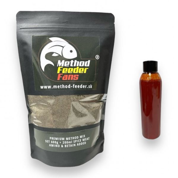 Method Feeder Fans Premium Method Mix Set 600 g + 200 ml Booster