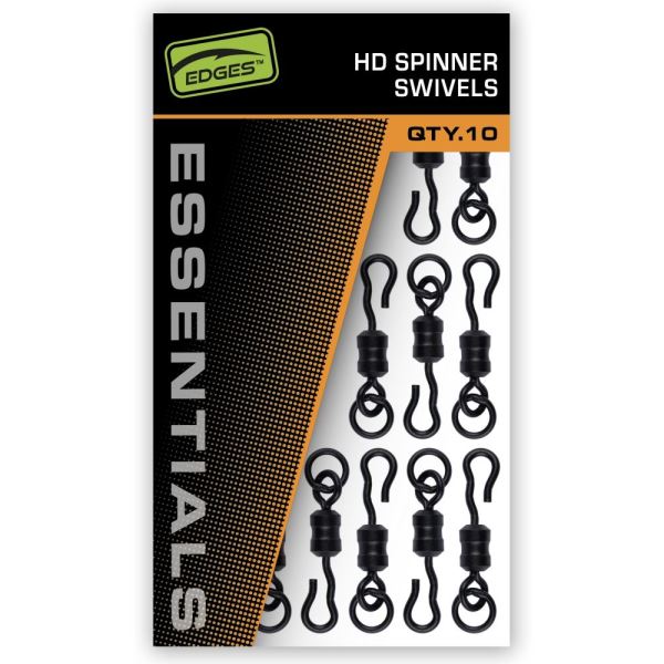 Fox Obratlík Edges Essentrials Edges HD Spinner Swivels 10 ks