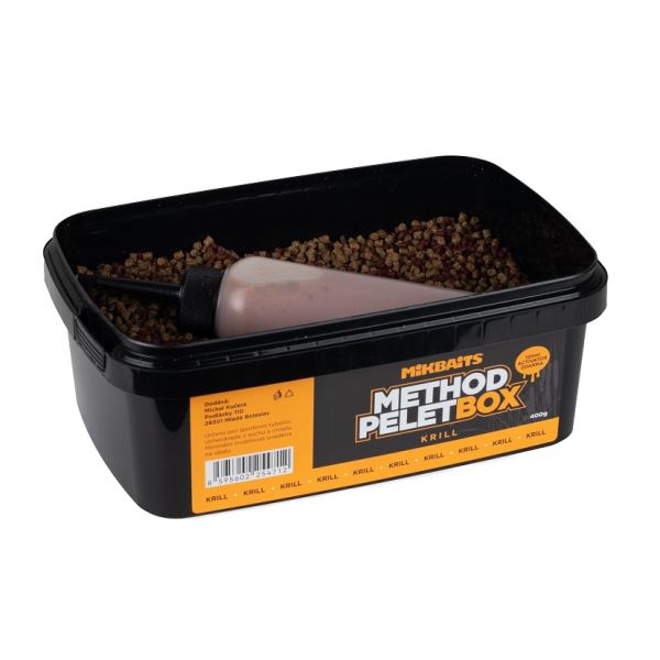 Mikbaits Method Pelet Box 400 g + 120 ml Activator