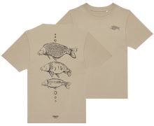 Giants Fishing Tričko Dětské Tři Kapři Béžové - 5-6 let