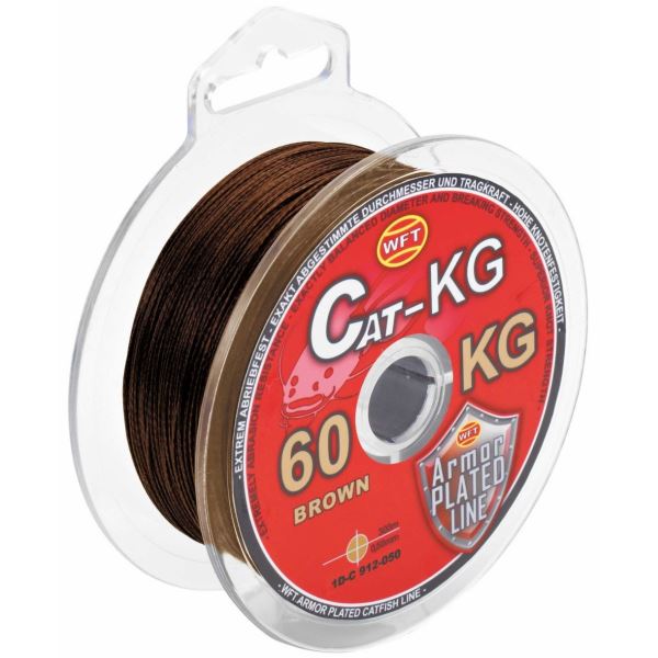 WFT Splétaná Šňůra Cat-KG Brown 300 m
