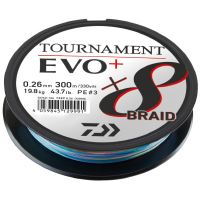 Daiwa Splétaná Šňůra EVO+ Multi Color 300 m - 0,20 mm 18 kg