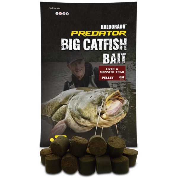 Haldorádó Pelety Catfish Bait Pellet Liver Monster Crab