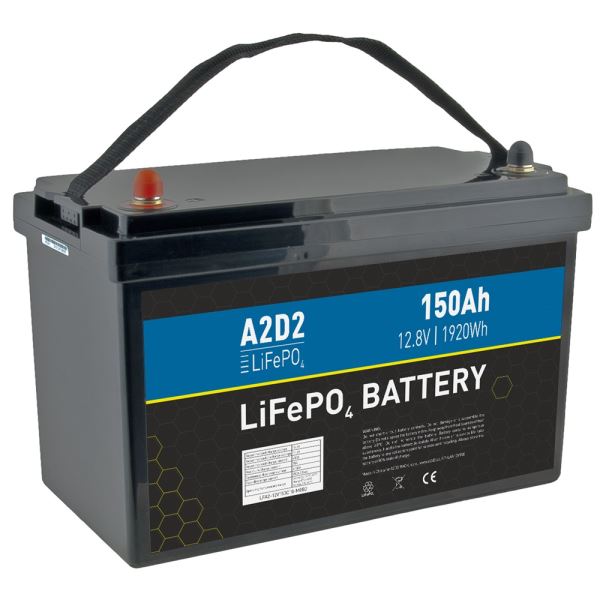 A2D2 Baterie LiFePo4 12,8 V 150Ah M8 REPT Cells