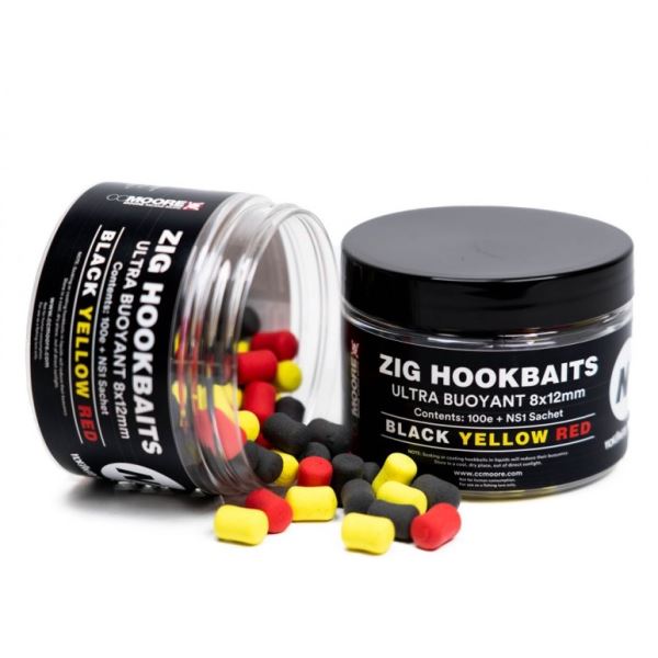CC Moore Plovoucí Nástrahy NS1 Zig Hookbaits 8x12 mm 100 ks