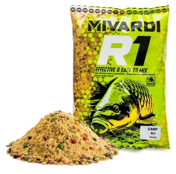 Levně Mivardi krmítková směs r1 carp 1,4 kg - med