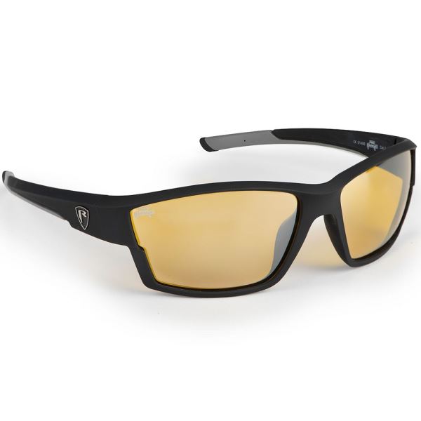 Fox Rage Brýle Matt Black Amber lense Wraps
